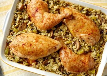 Chicken and Wild Rice Slow Cooker Dinner