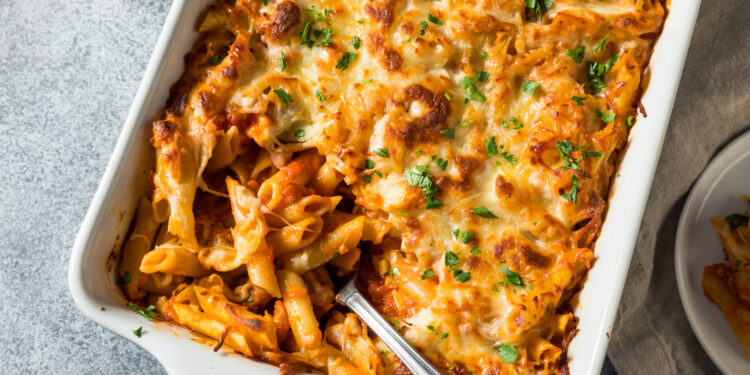 Baked Mostaccioli