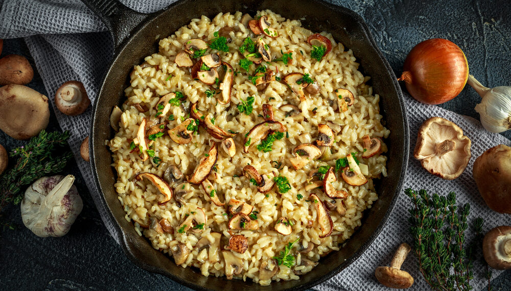 Brown Rice and Vegetable Risotto