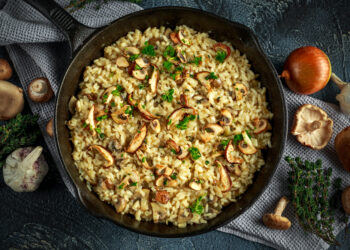Brown Rice and Vegetable Risotto