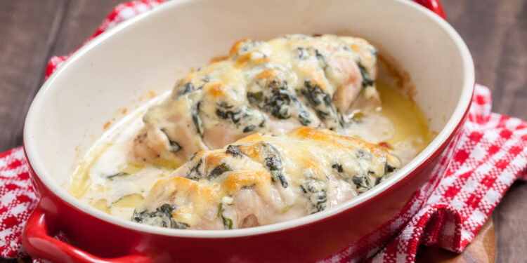 Chicken Stuffing Bake