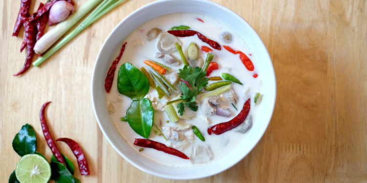Coconut and Chicken Soup