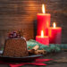 French Cotillon Christmas Chocolate Cake