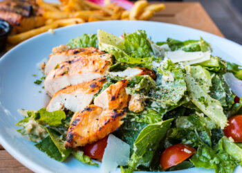 Herbed Chicken Caesar Salad