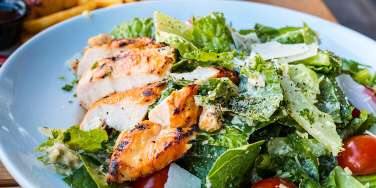 Herbed Chicken Caesar Salad