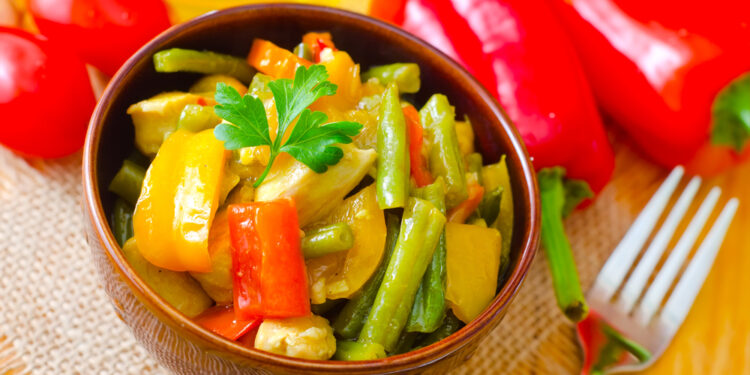Squash and Green Bean Saute