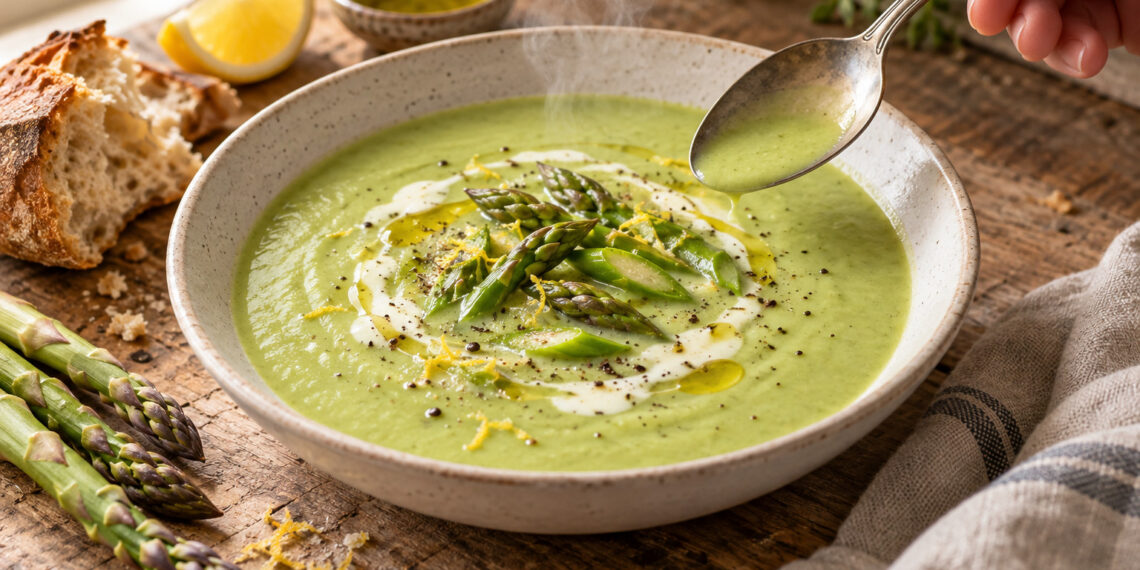 Cream of Asparagus Soup