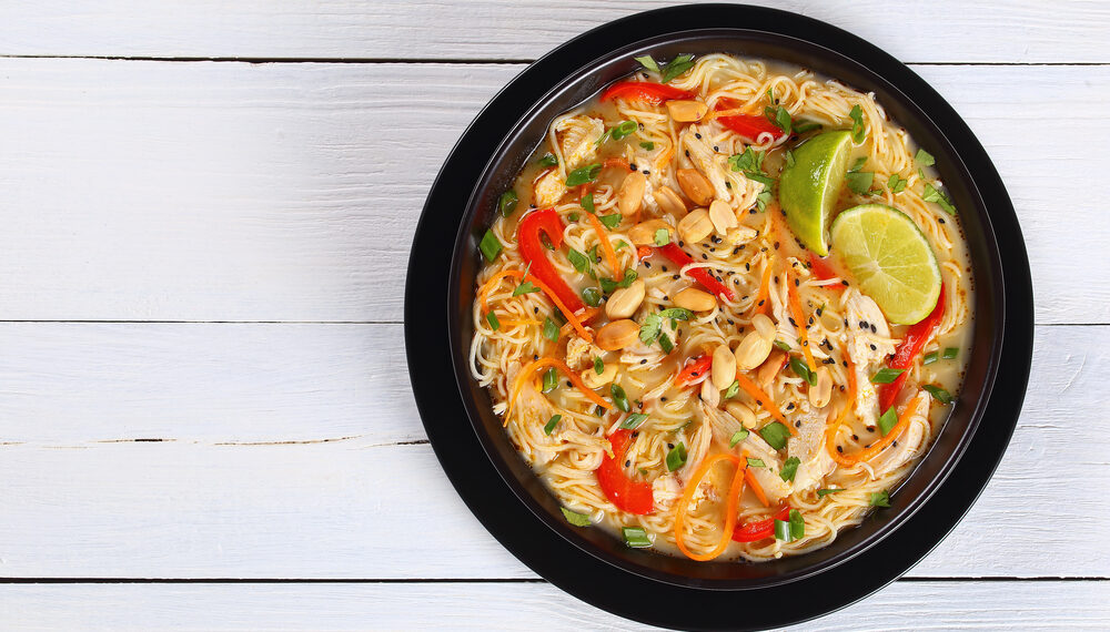 Thai Red Curry Coconut Noodles