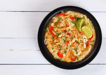 Thai Red Curry Coconut Noodles