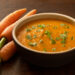 Carrot and coriander soup