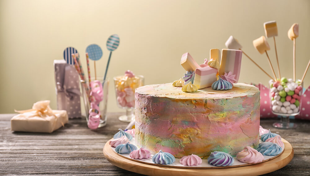 Toasted Marshmallow Cake