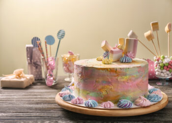 Toasted Marshmallow Cake