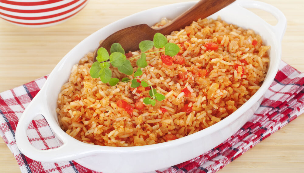 Tomato-Garlic Spanish Rice