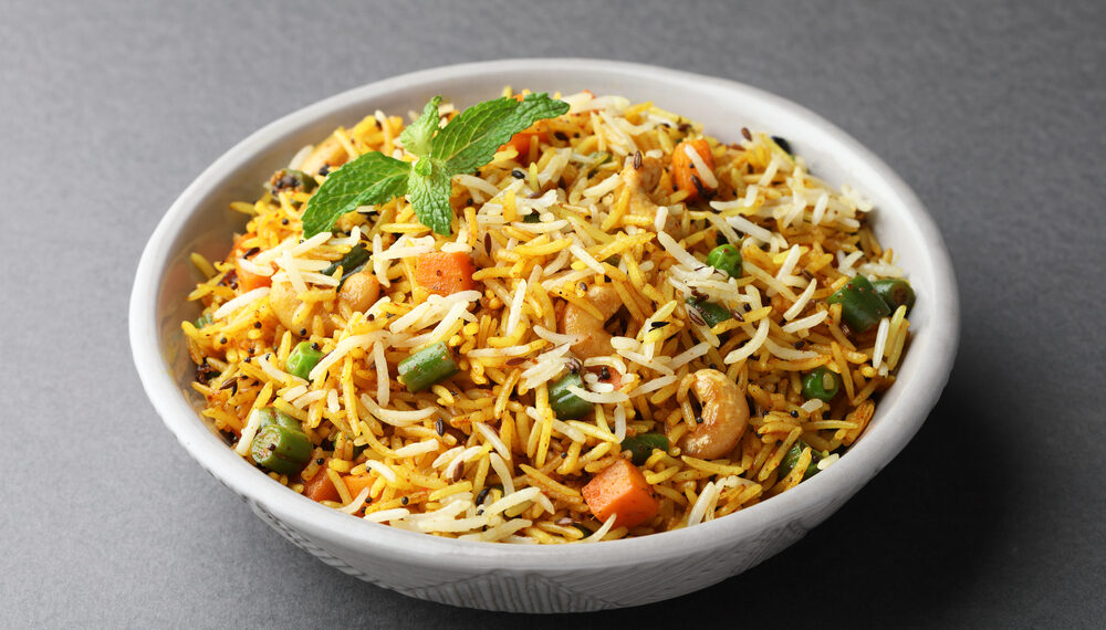 Vegan biryani