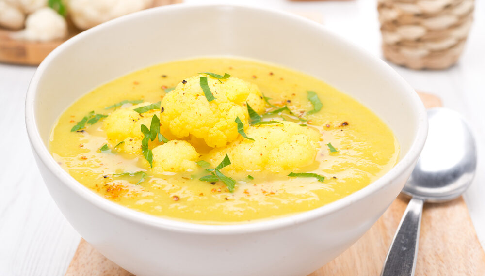 Curried Cauliflower Soup