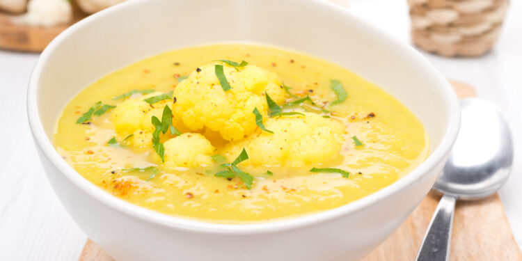 Curried Cauliflower Soup