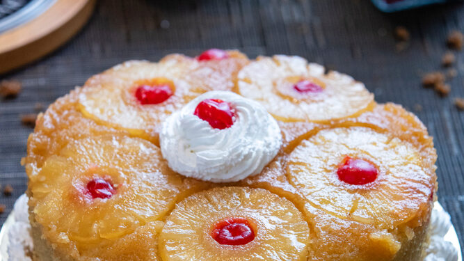 Pineapple Upside-Down Cheesecake