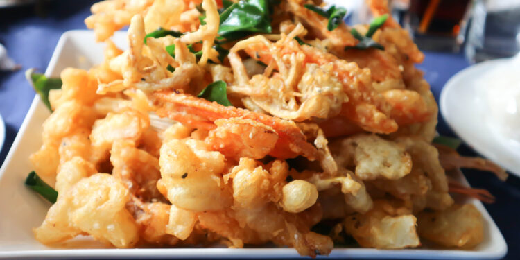 Vegan Tempura Veggies