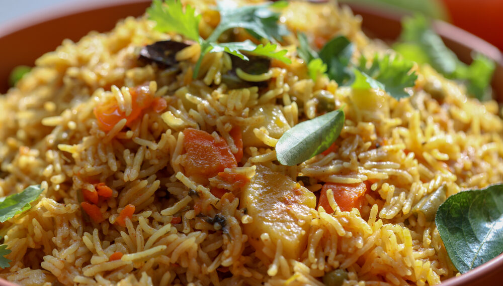 Vegetable Biryani (Tehri)