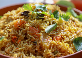 Vegetable Biryani (Tehri)