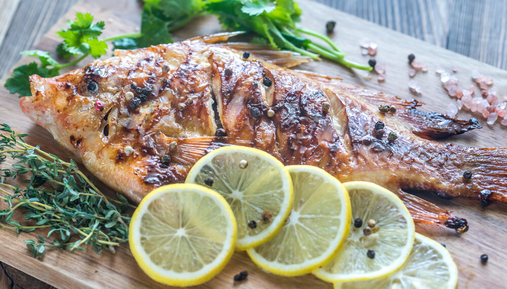 Whole Grilled Tilapia