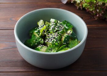 Asian Cucumber Sesame Salad