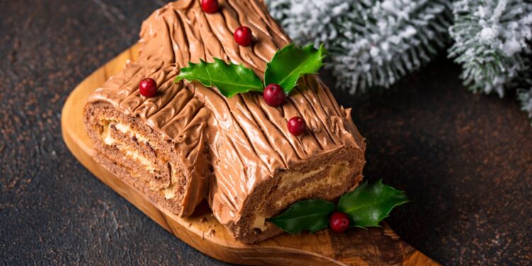 Chocolate Decadence Yule Log