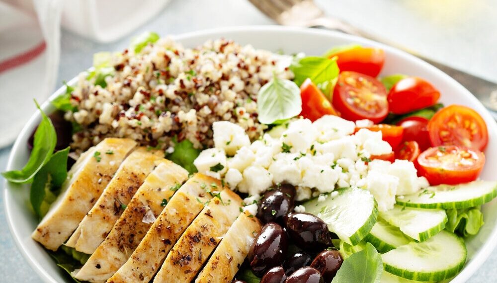 Greek Chicken Bowls