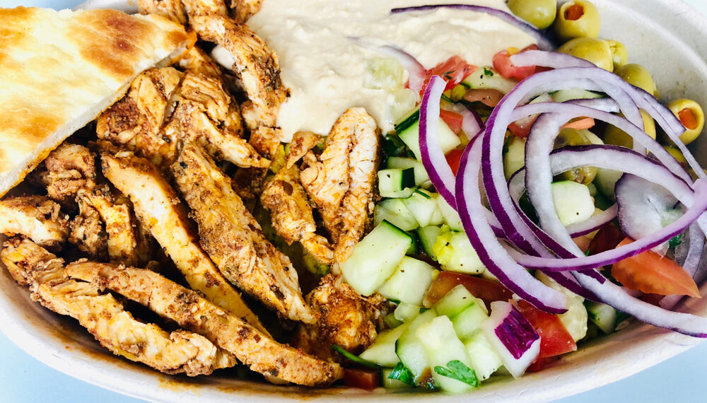Healthy Chicken Shawarma Bowls