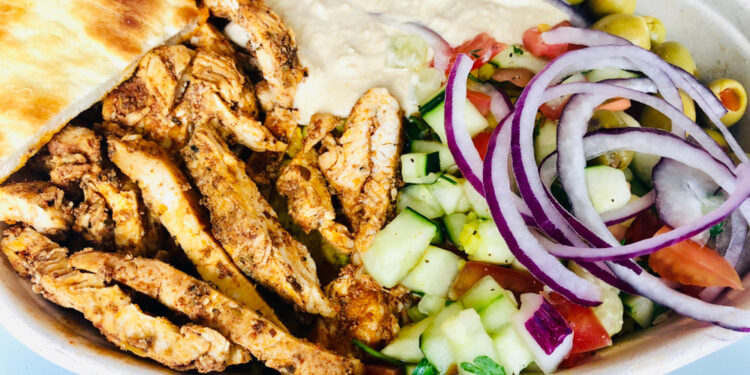 Healthy Chicken Shawarma Bowls