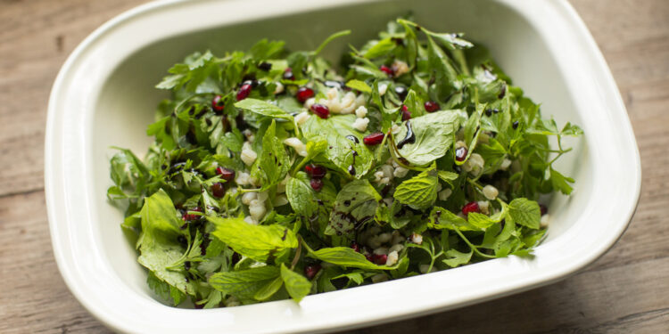 Pomegranate Rice Salad