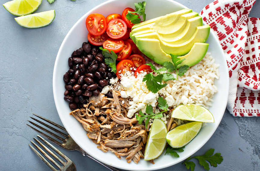 Rice and Bean Bowl Dinner