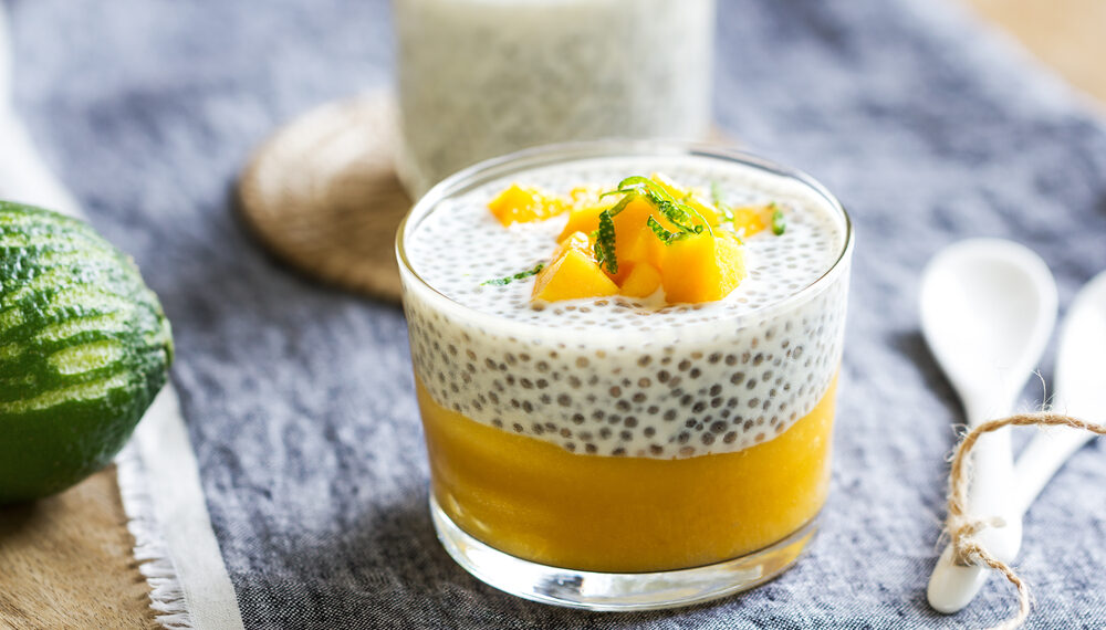 Mango and Chia Pudding