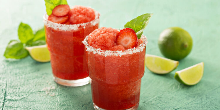 Strawberry Basil Margarita