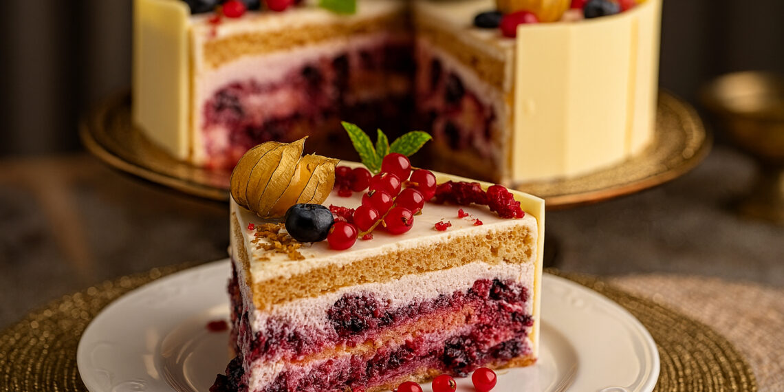 Fruitcake with Sugar Glaze