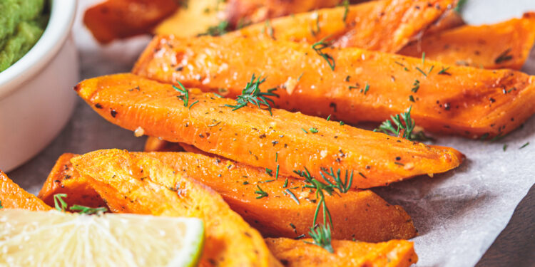 Baked Sweet Potato Sticks