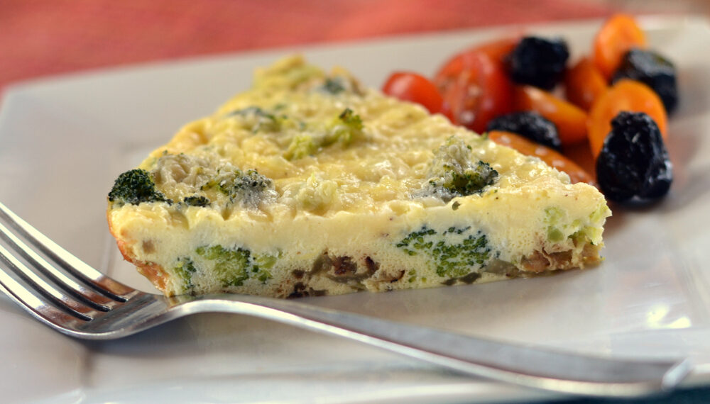 Veggie Crustless Quiche