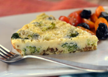 Veggie Crustless Quiche