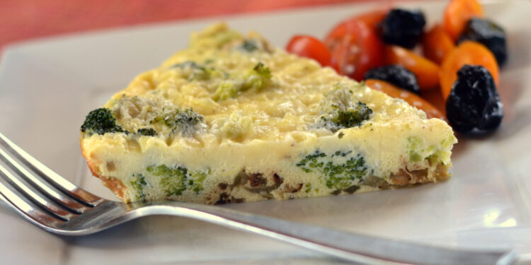 Veggie Crustless Quiche