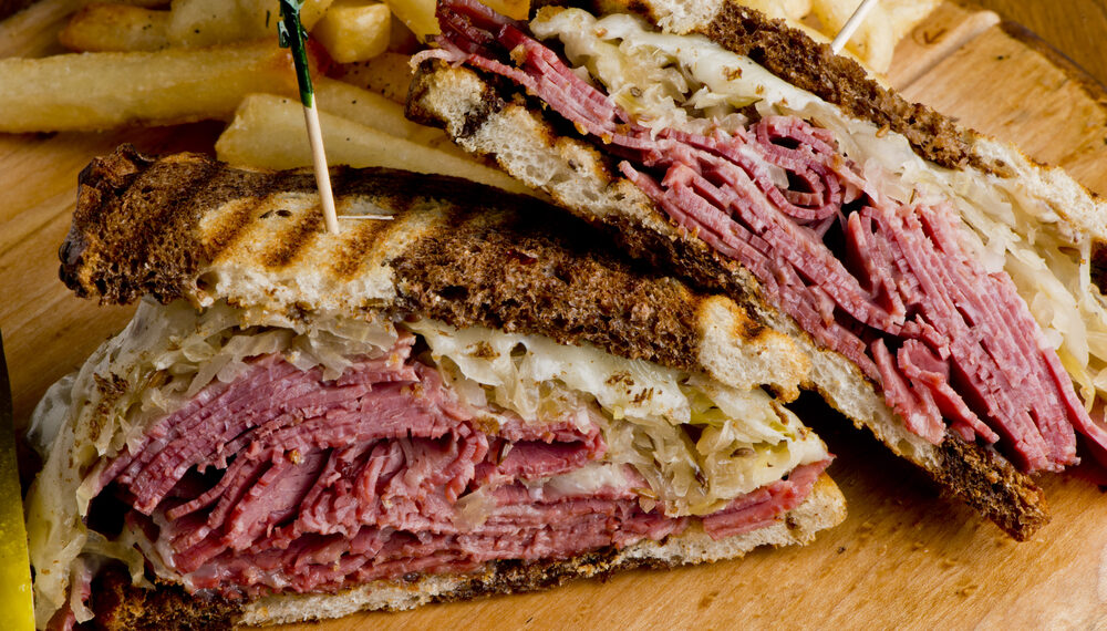Broiled Reuben Sandwich