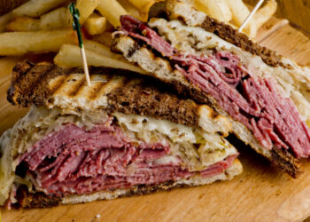 Broiled Reuben Sandwich