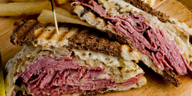 Broiled Reuben Sandwich
