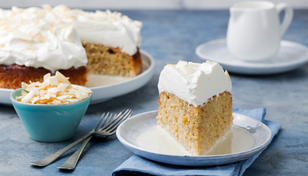 Coconut Coconut Milk Cake