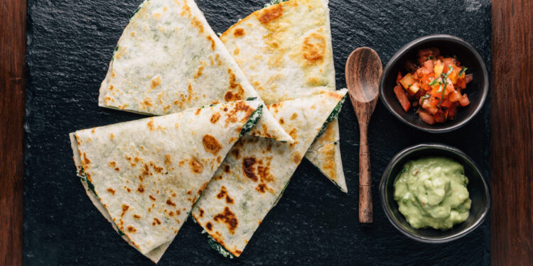 Microwave Quesadilla