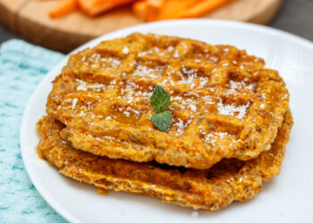 Vegan Pumpkin Waffles