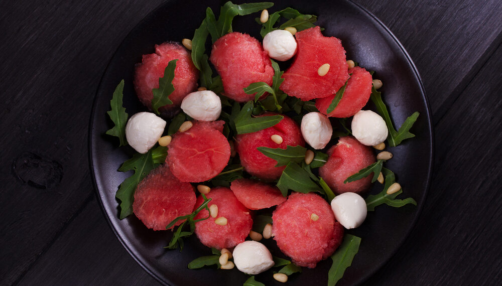 Warm Watermelon Salad