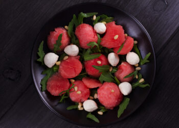 Warm Watermelon Salad