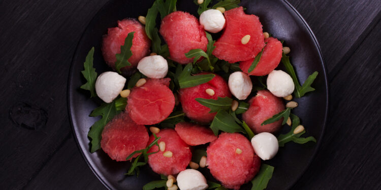 Warm Watermelon Salad