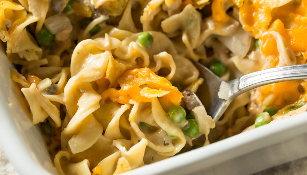 Cheesy Tuna Noodle Casserole