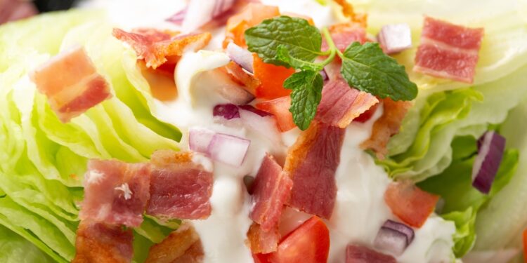 Chicken Bacon Ranch Salad